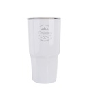 30oz Stainless Steel Large Tumbler(Other,Sublimation blank,White)