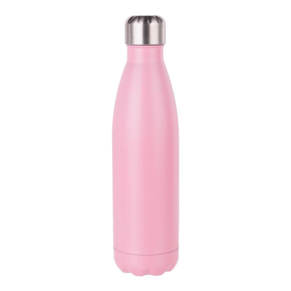 Matte Bottle(17OZ,Sublimation Blank,Pink)  PYD Life - Stainless Steel  Bottles,Tumblers,Mugs & Custom Print