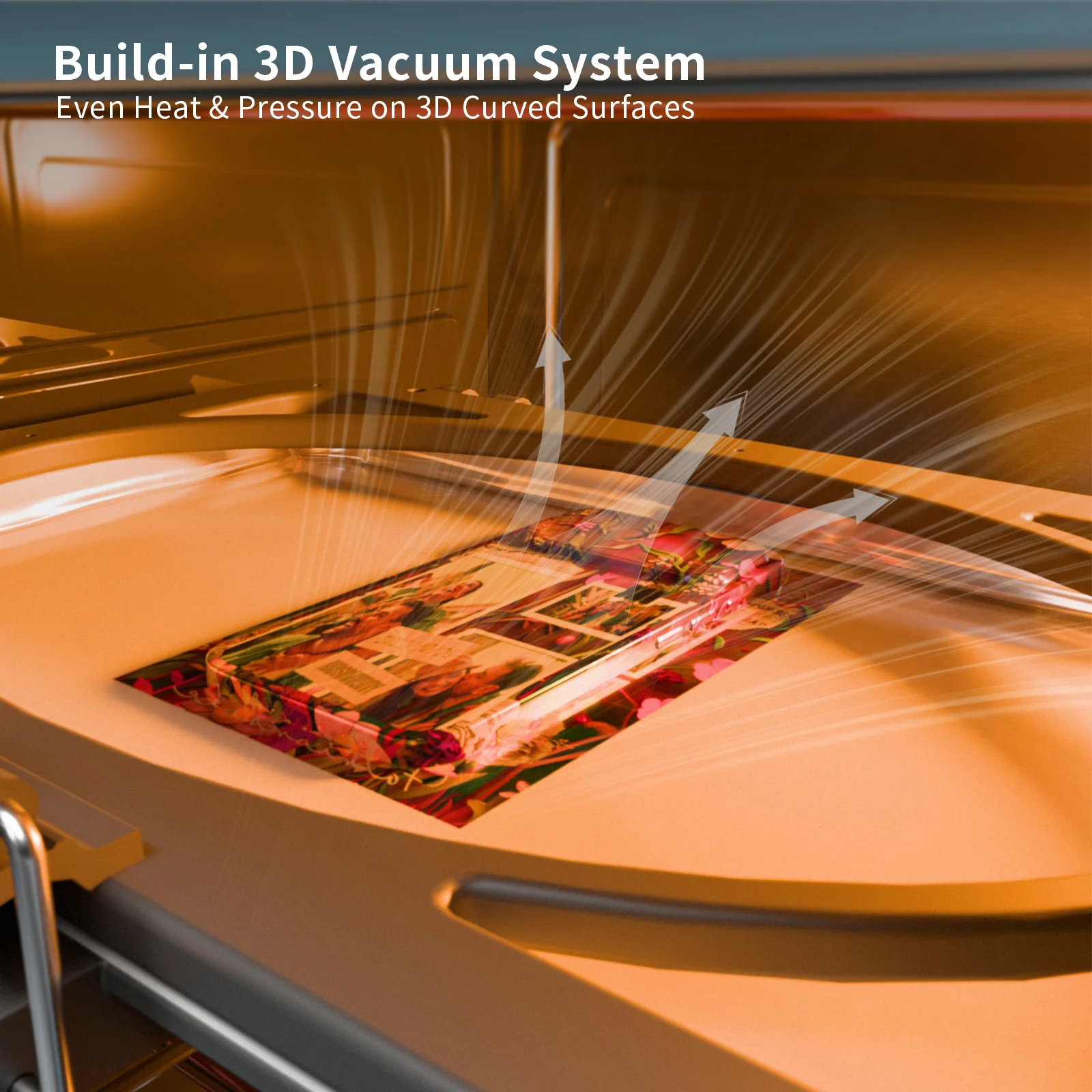 Sublimation Oven with Built-in Vacuum Pump System (20L) thumbnail 5