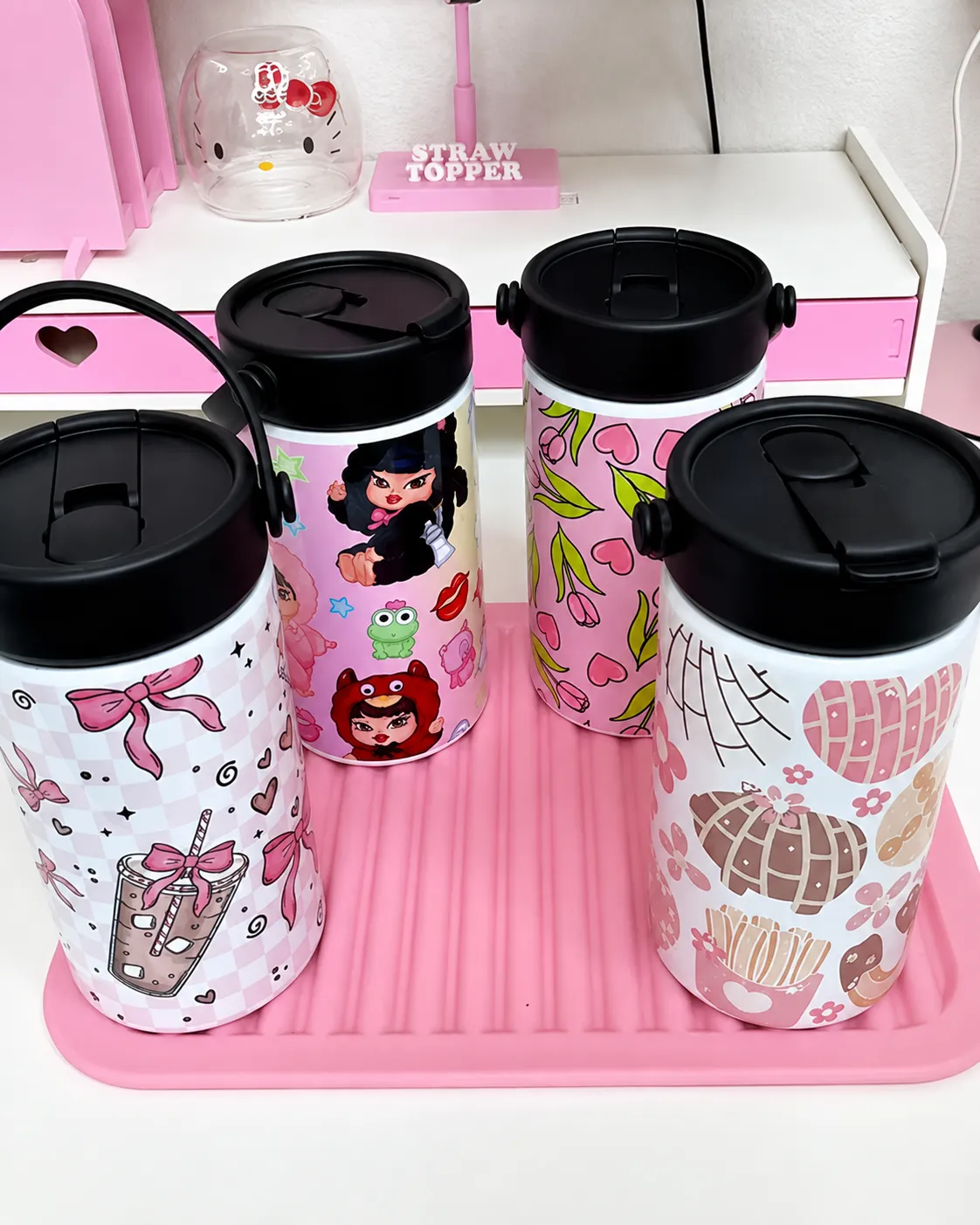 Creator customized sublimation tumblers with unique designs