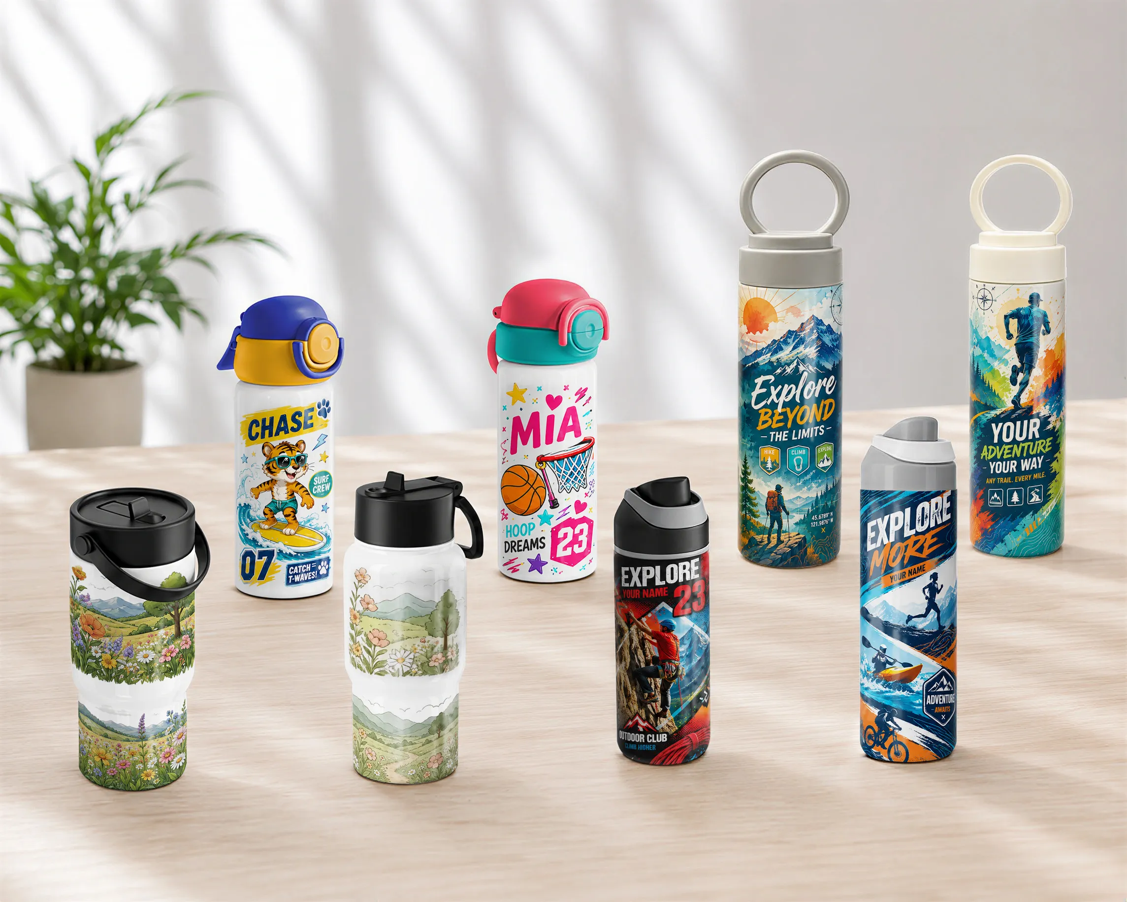 PYD Life new sublimation products including custom drinkware and printing blanks