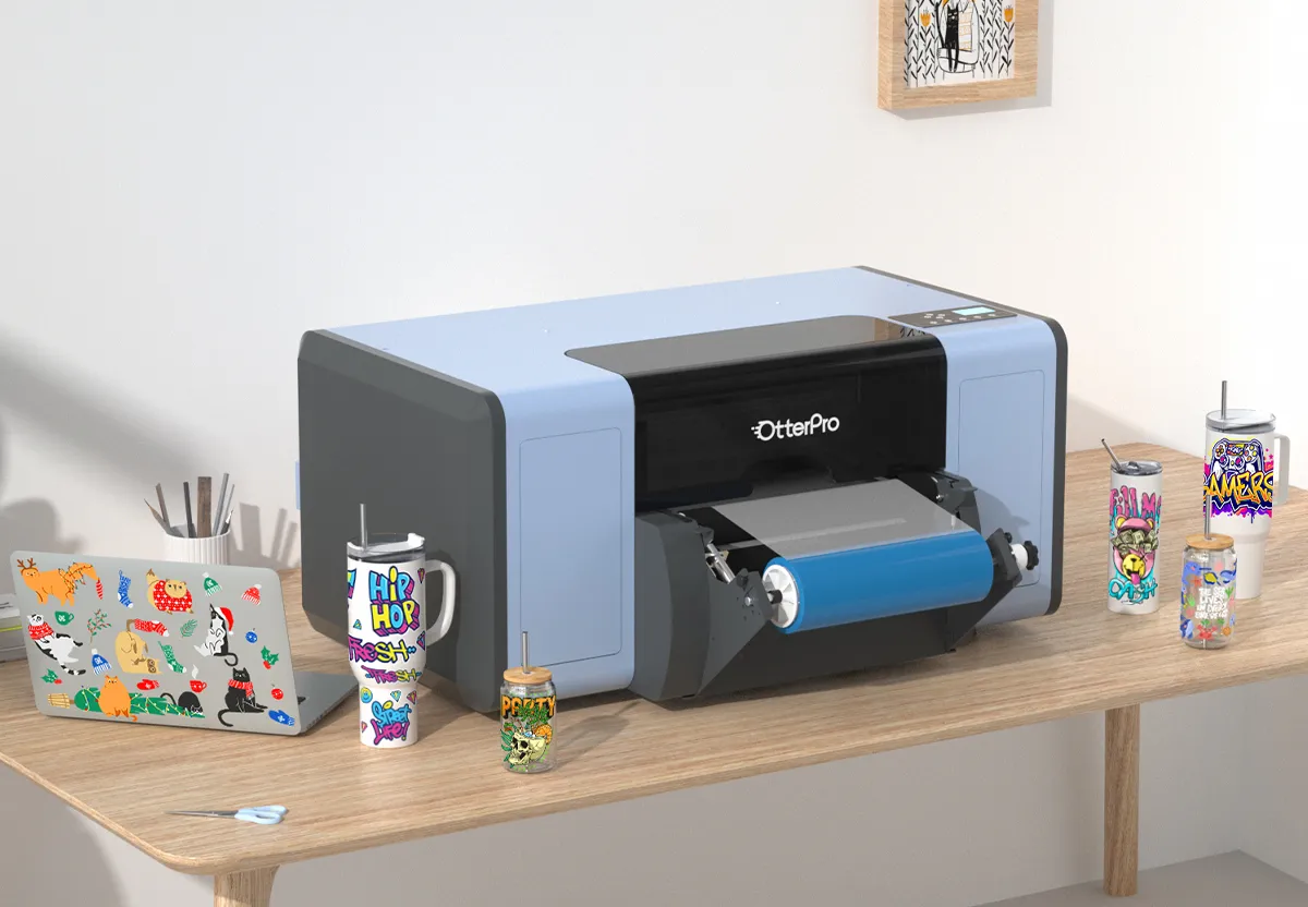 C30 UV DTF Printer for custom sticker and transfer printing