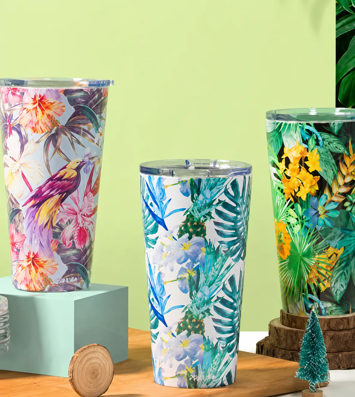 Sublimation printing technology for mugs tumblers bottles and custom drinkware