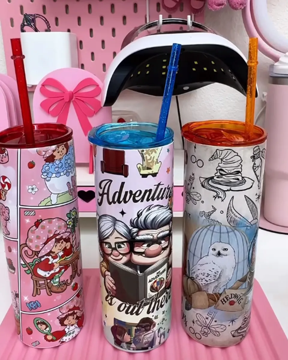 Custom sublimation tumbler project inspiration
