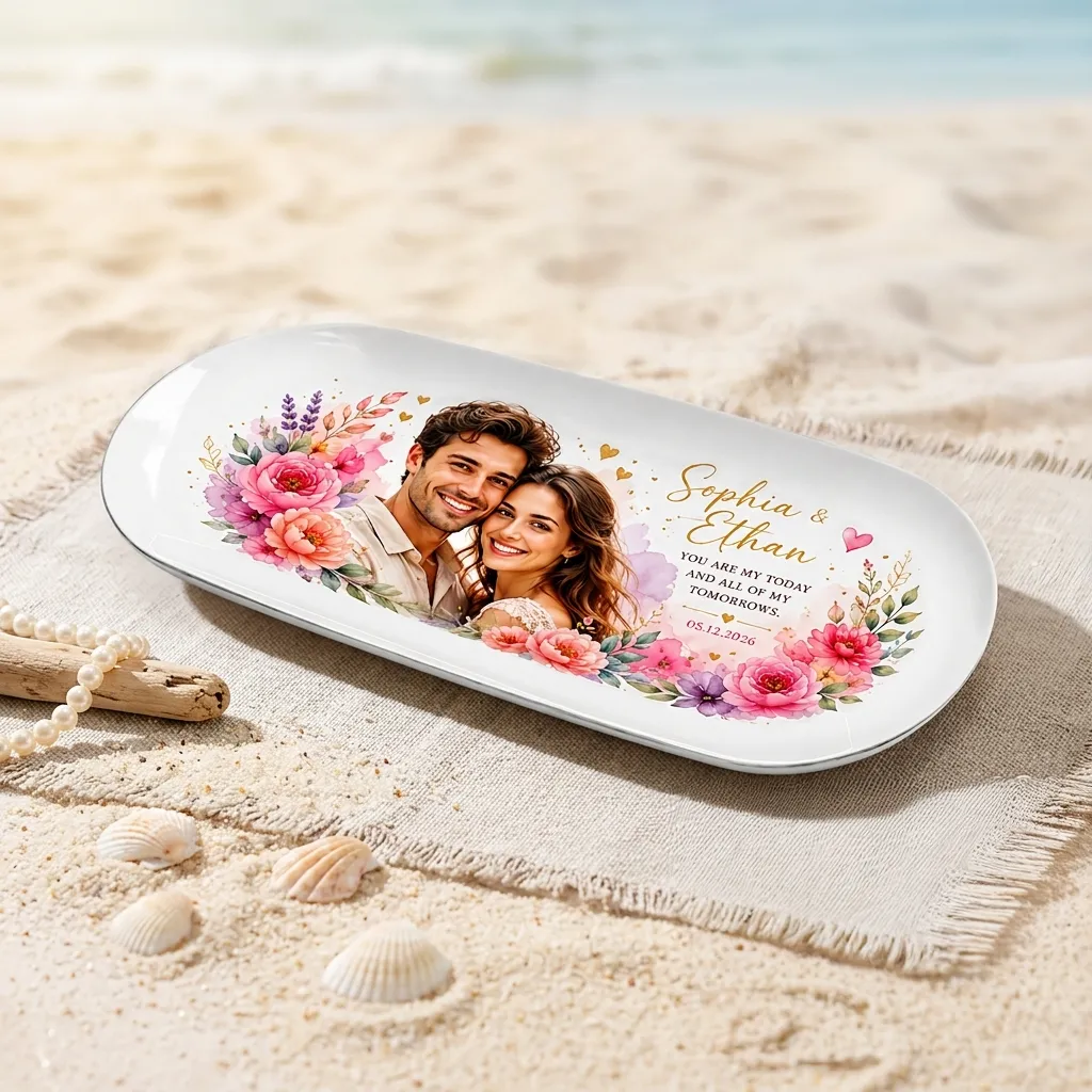 3D Sublimation Blanks Printing Parameters: Stainless Steel Jewelry Tray - 356°F, 5 Mins