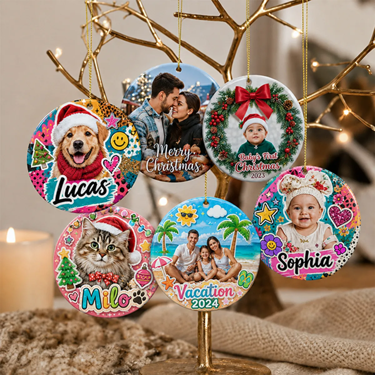 3D Sublimation Blanks Printing Parameters: Ceramic Ornaments - 356°F, 5 Mins
