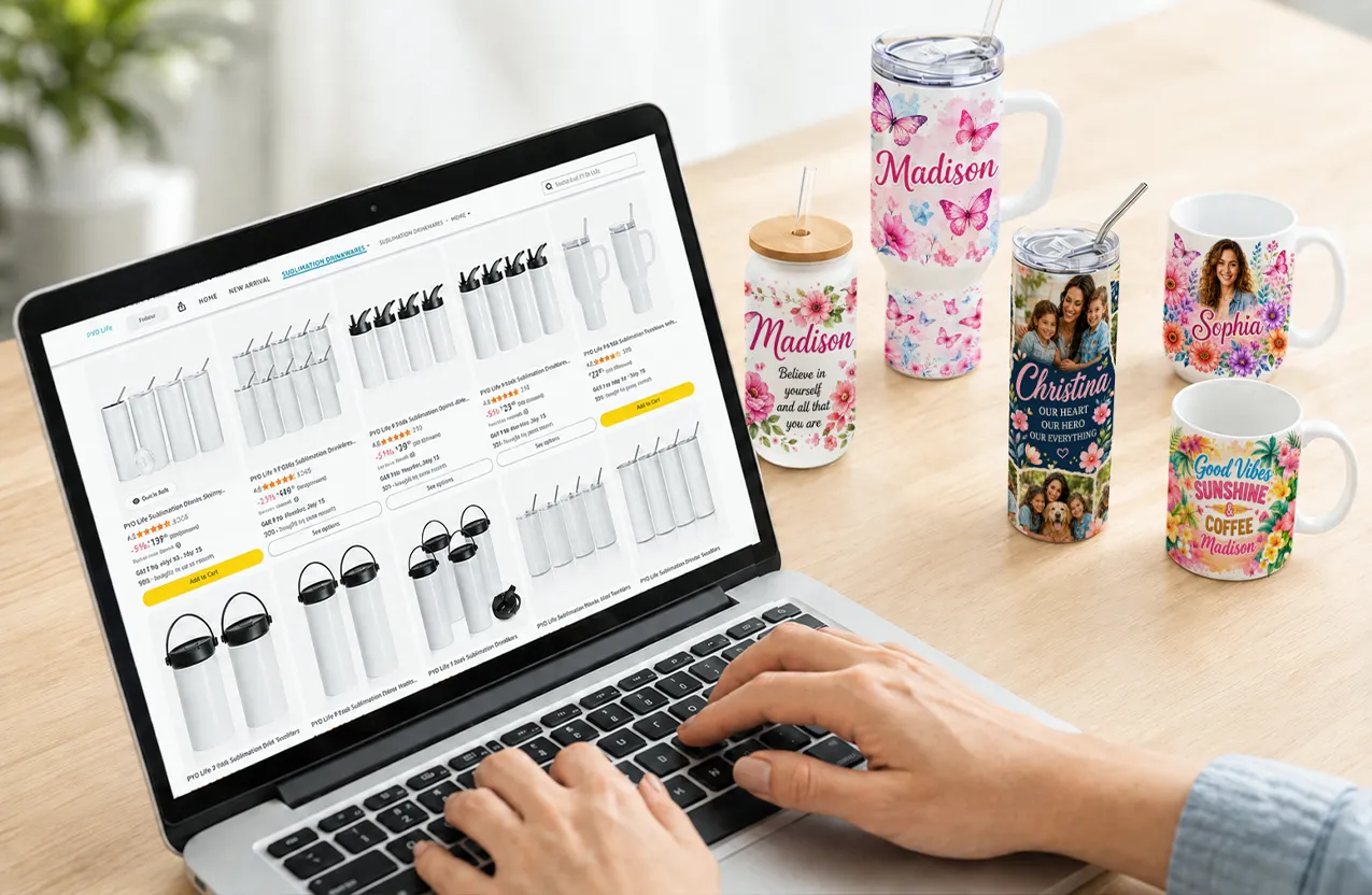 PYD Life print-on-demand sublimation solutions