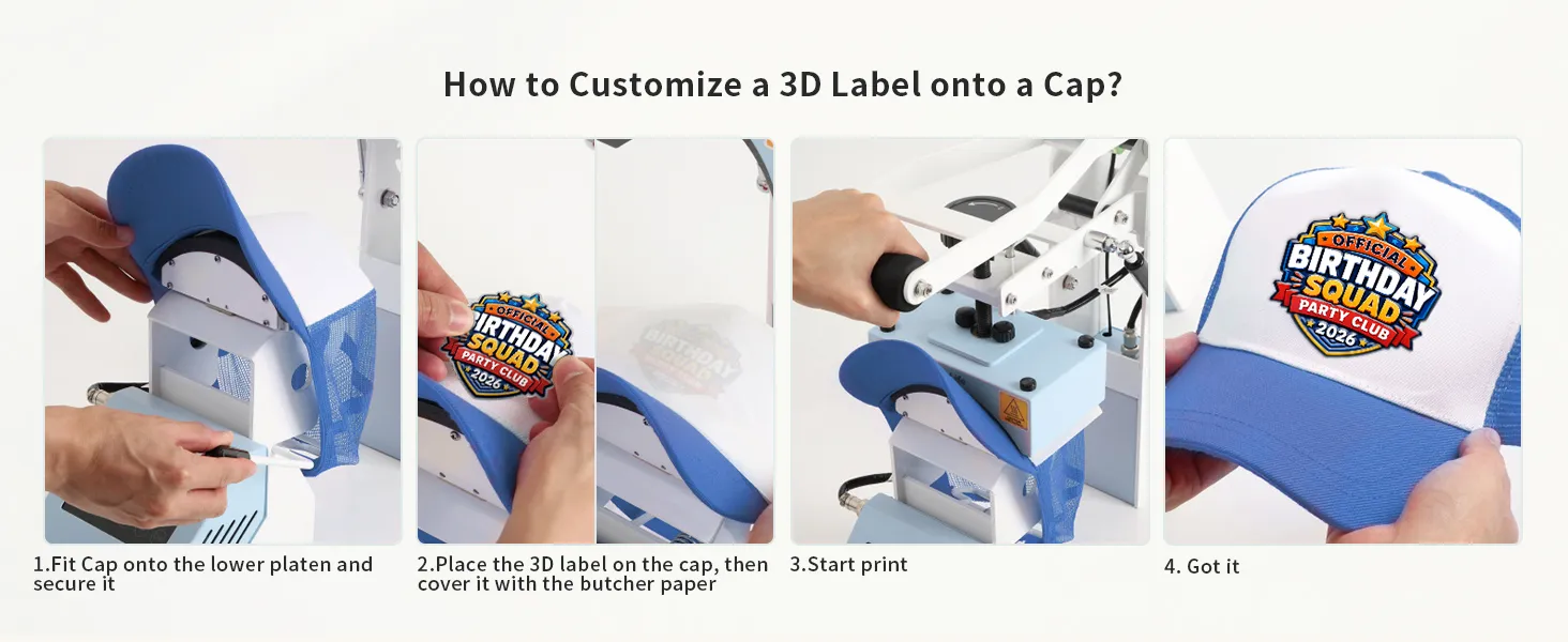 2-in-1 Heat Press Machine