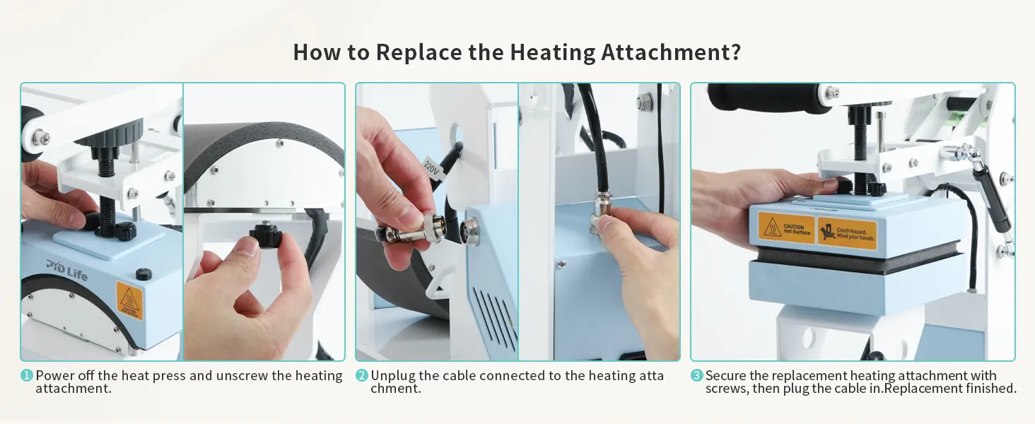 2-in-1 Heat Press Machine