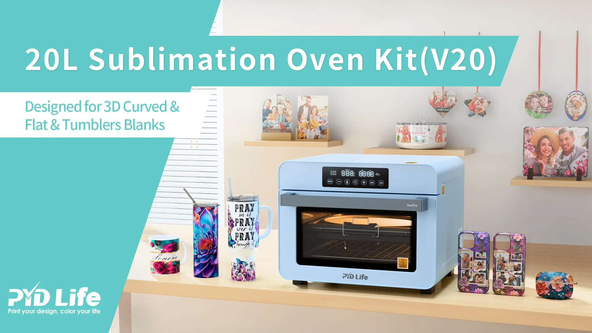 How to Use H2C Pro Top and Bottom 2-in-1 Heat Press Machine?