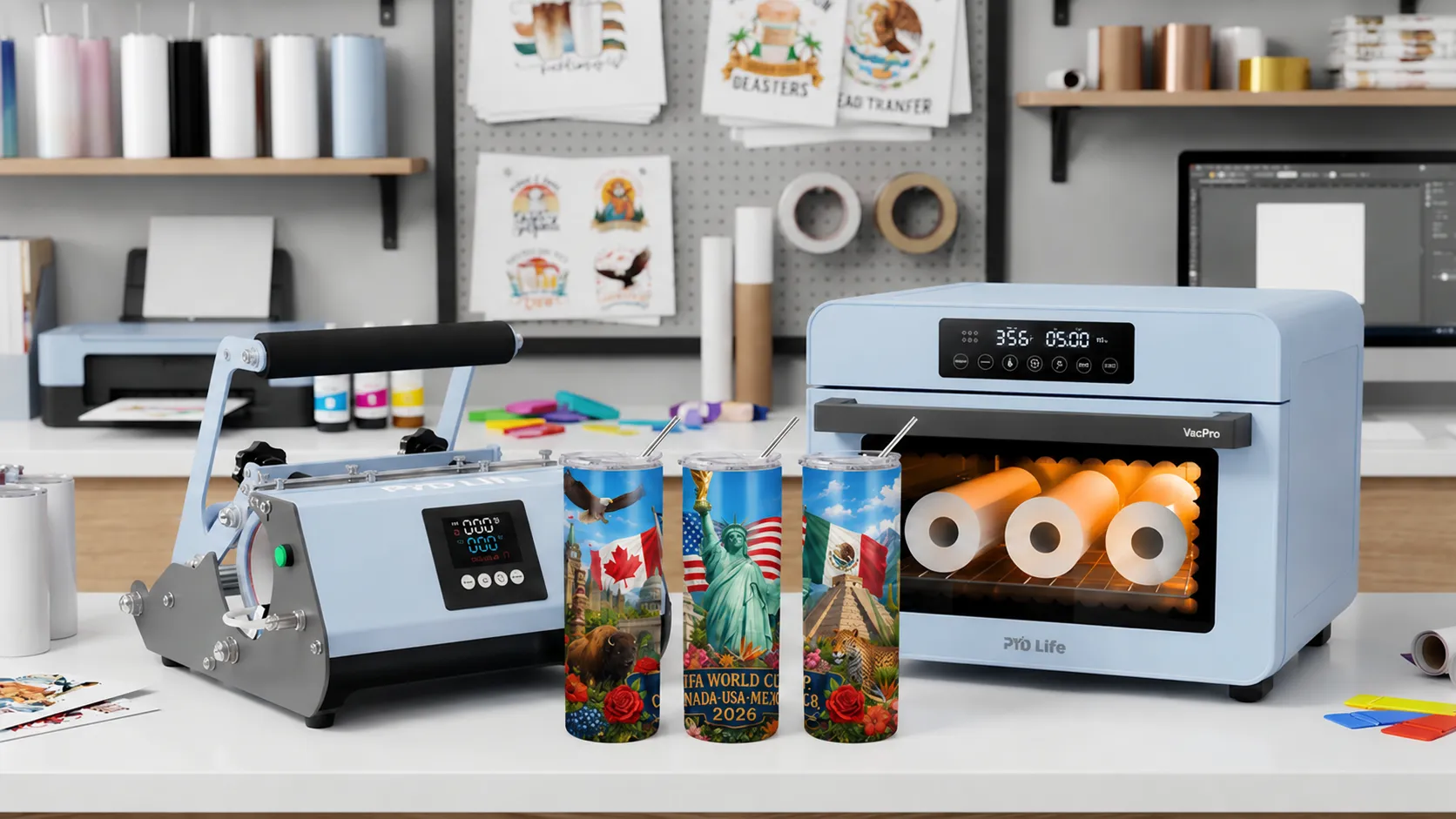 Best Settings for 20 oz Sublimation Tumblers Heat Press vs. Sublimation Oven
