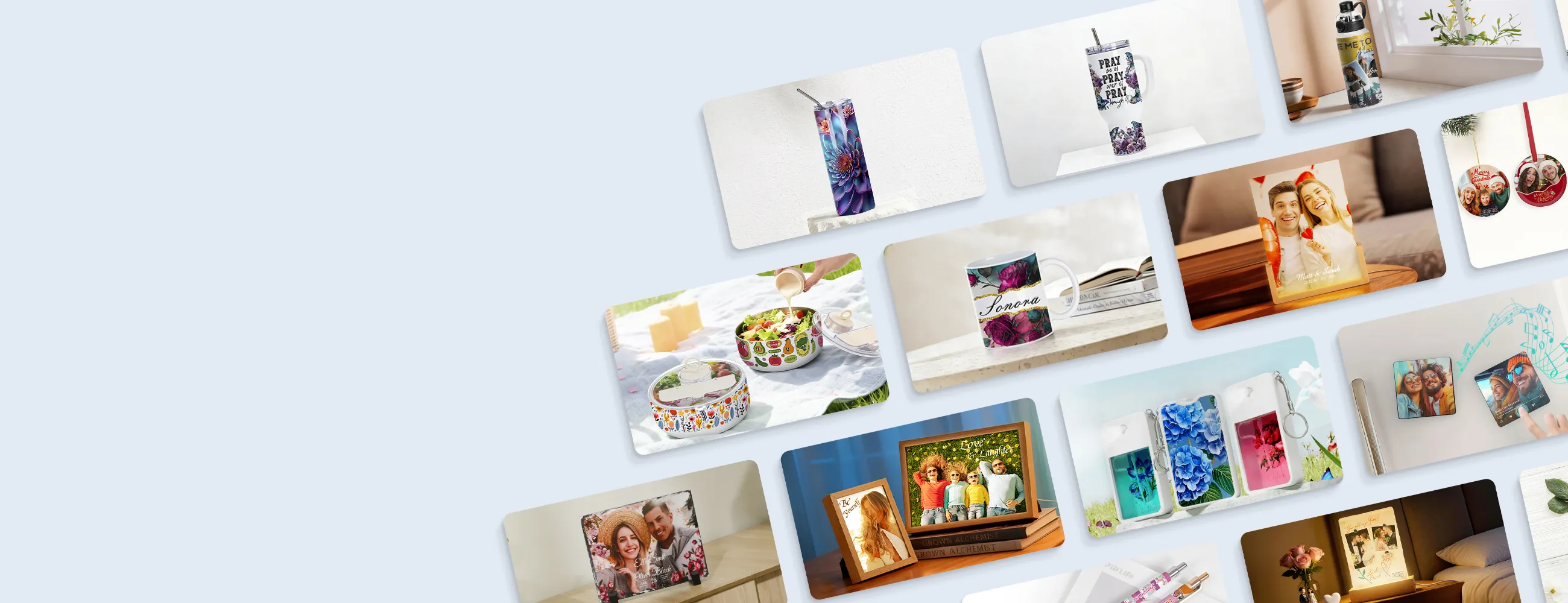 PYD Life personalized product printing applications including sublimation tumblers mugs photo products and custom gifts