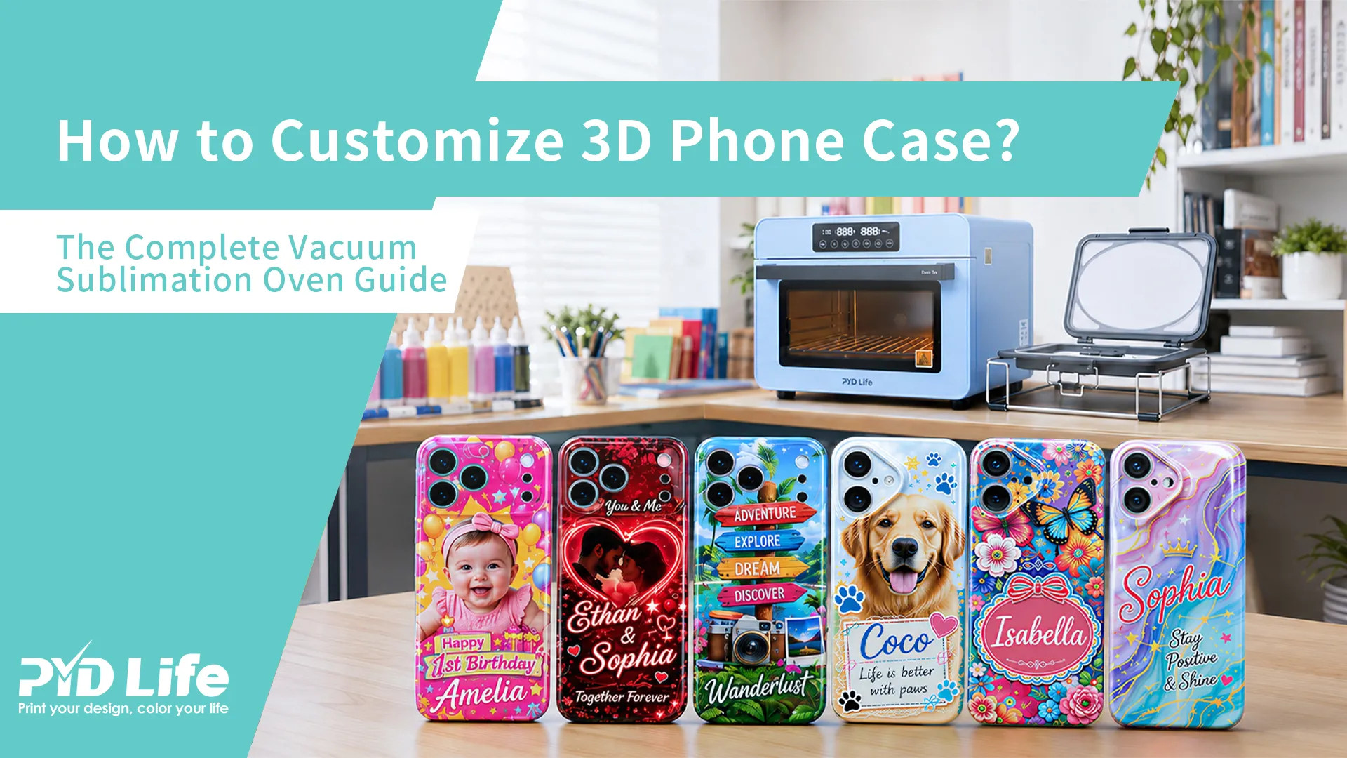 How to Customize 3D Phone Case ?