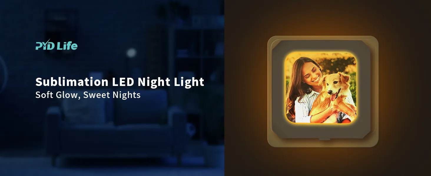 Sublimation Night Lights Blank