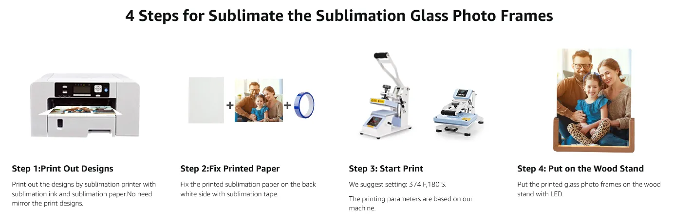 Sublimation Night Lights Blank