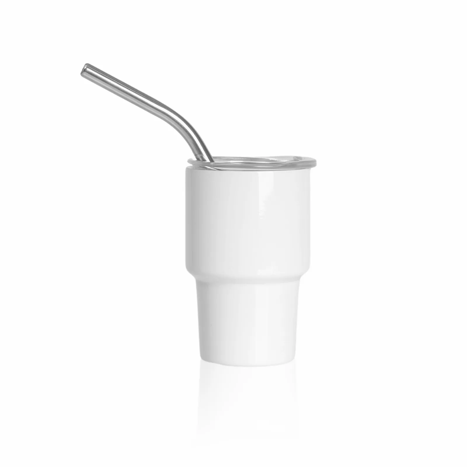 PL149W-24 24oz Sublimation Tumbler with Straw