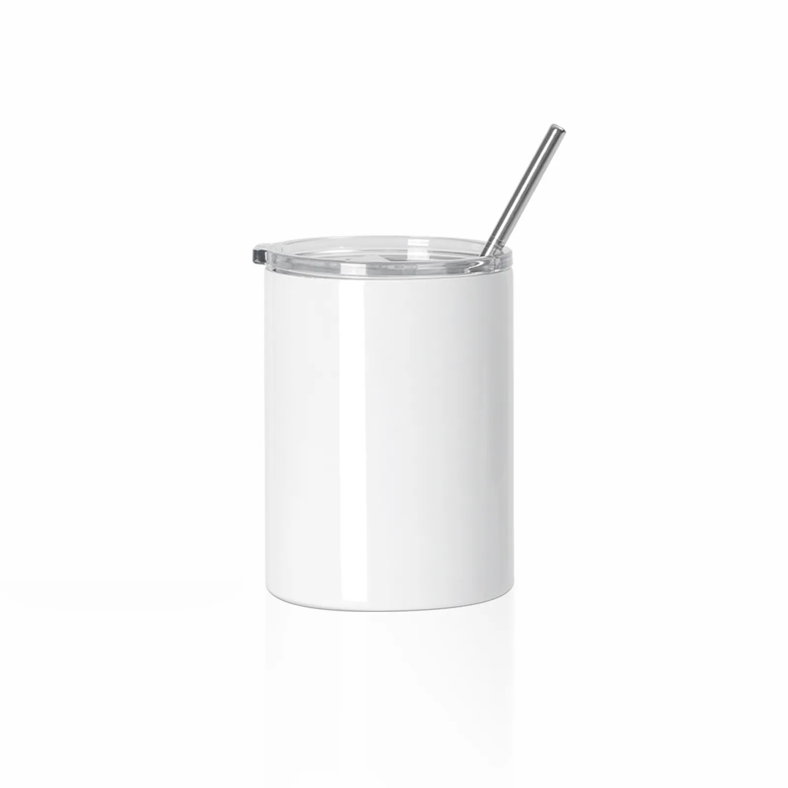 PL150W Sublimation Tumbler with Lid and Straw