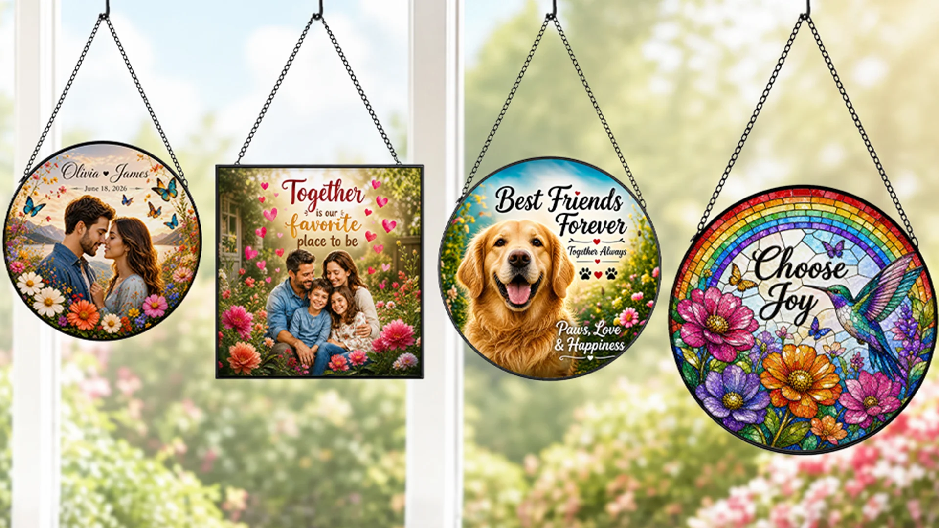 How to Sublimate Glass Window Hanging Ornaments for Personalized Decor and Gifts