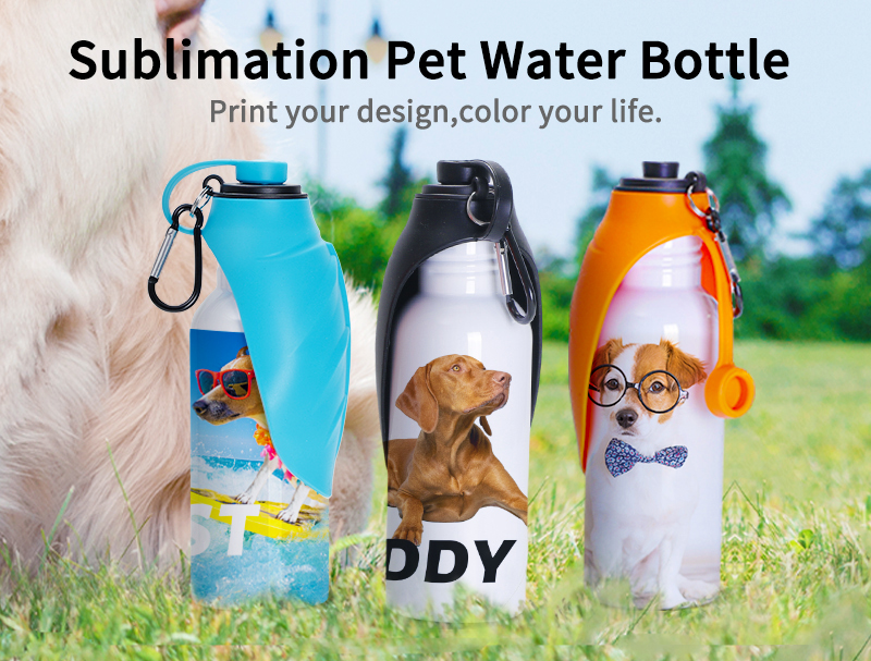 Insulated Stainless Double Wall Dog Travel Water Bottle