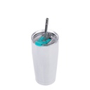 Colorful lid for 20oz Tumbler with straw hole