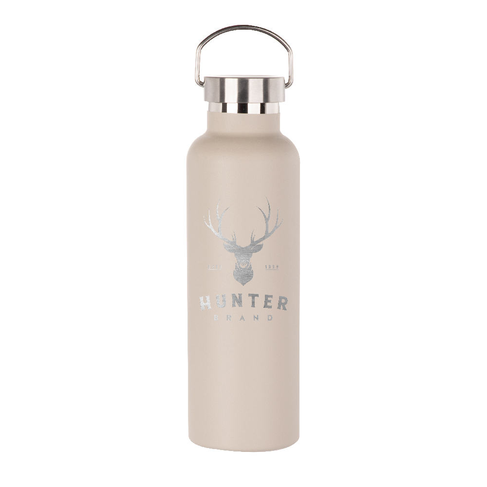 750ml Sports Bottle with Stainless steel Lid(Other,Common Blank,Light Grey)