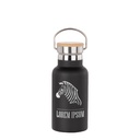 350ml Sports Bottle with Bamboo Lid(Other,Common Blank,Black)