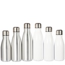 Aluminum Cola Shaped Bottle(22oz/650ml,Sublimation blank,White)