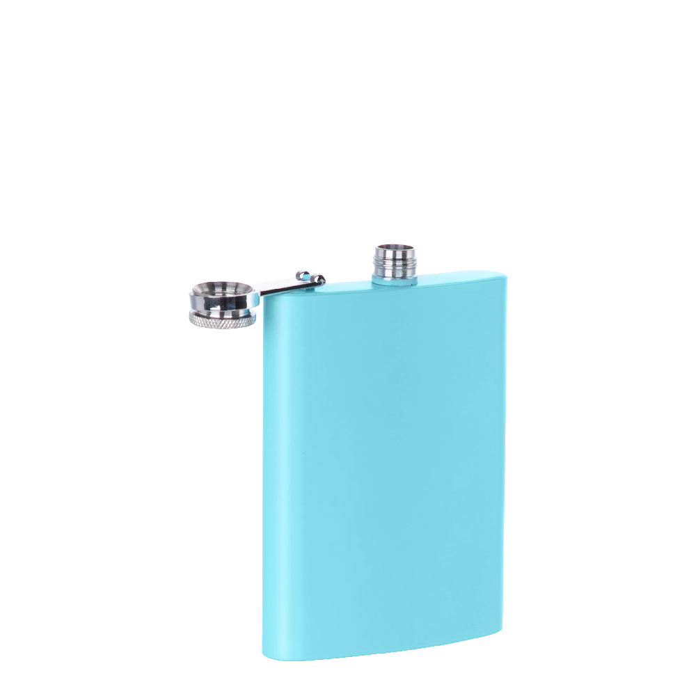 8oz/240ml Stainless Steel Hip Flask(8oz/240ml,Common,Mint Green)