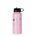 Powder Coated Hydro Flask(32oz/960ml,Common Blank,Pink)