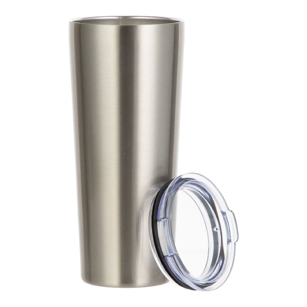 Stainless Steel Tumbler(22oz/650ml,Common Blank,Silver)
