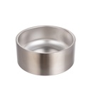 Sublimation Blank Stainless Steel Dog Bowl(64oz/1900ml,Sublimation Blank,Silver)