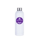 Single Wall Stainless Steel Sport Bottle(25oz/750ml,Sublimation Blank,White)
