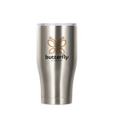 Stainless Steel Tapered Tumbler(28oz/840ml,Sublimation Blank,Silver)