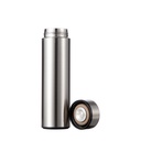 Stainless Steel Flask(16oz/450ml,Sublimation Blank,Silver)