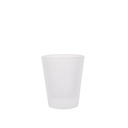 1.5oz Shot Glass(Frosted)(1.5oz,Sublimation Blank,White)