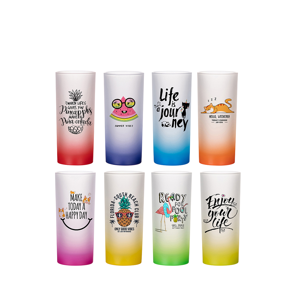 How to Sublimate Frosted Glass Tumblers with PYD Life 2 in 1