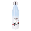 Wave Bottles(17oz/500ml,Sublimation Blank,Bule+White)