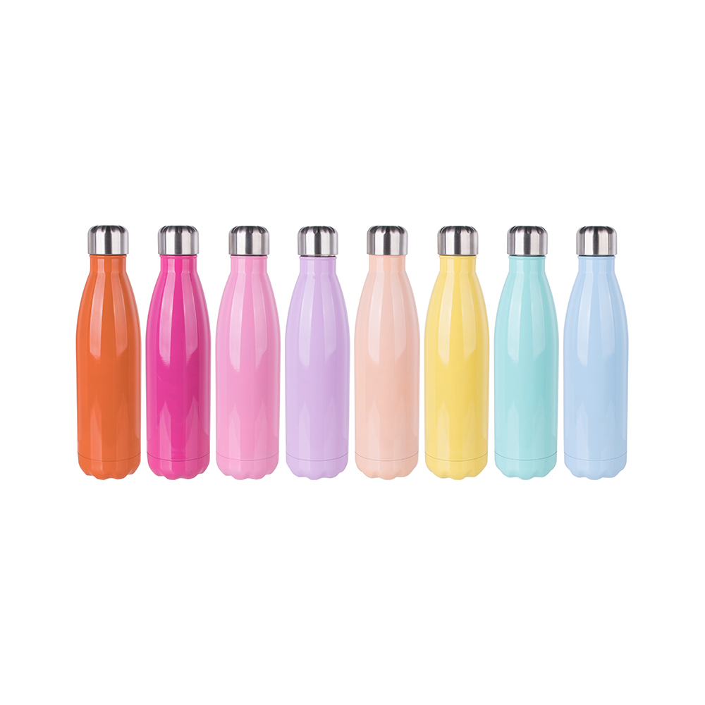 Glossy Bottles(17OZ,Sublimation,Light Blue)