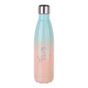 Wave Bottles(17oz/500ml,Sublimation Blank,Bule+Orange)