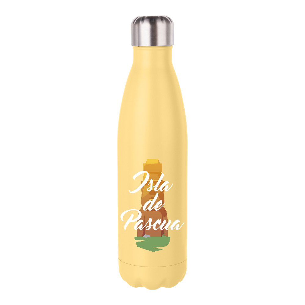 Matte Bottle(17OZ,Sublimation,Yellow)