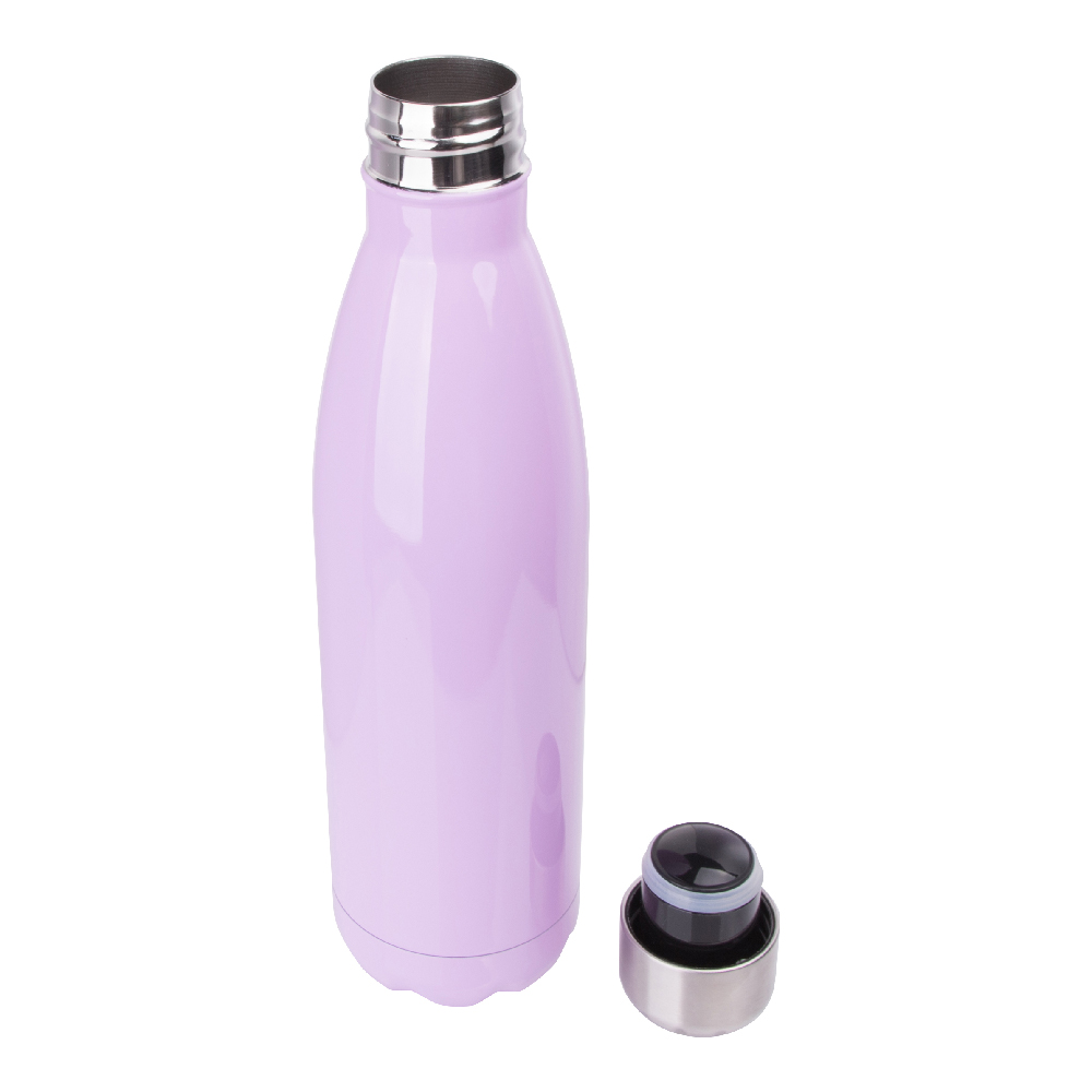 Glossy Bottles(17OZ,Sublimation,Purple)