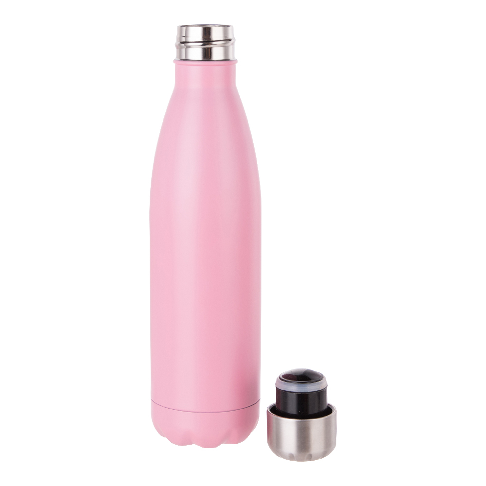 Matte Bottle(17OZ,Sublimation,Pink)