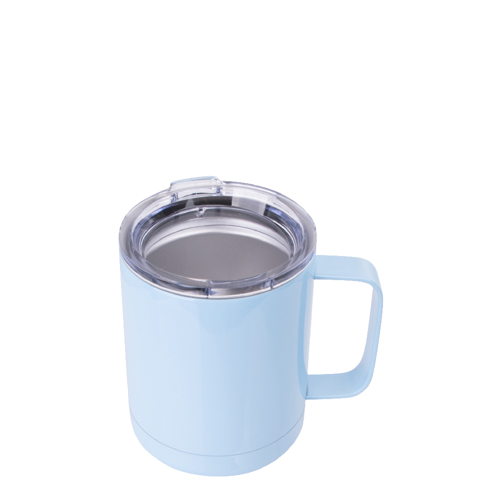 Glossy Mugs(10OZ,Sublimation Blank,Light Blue)