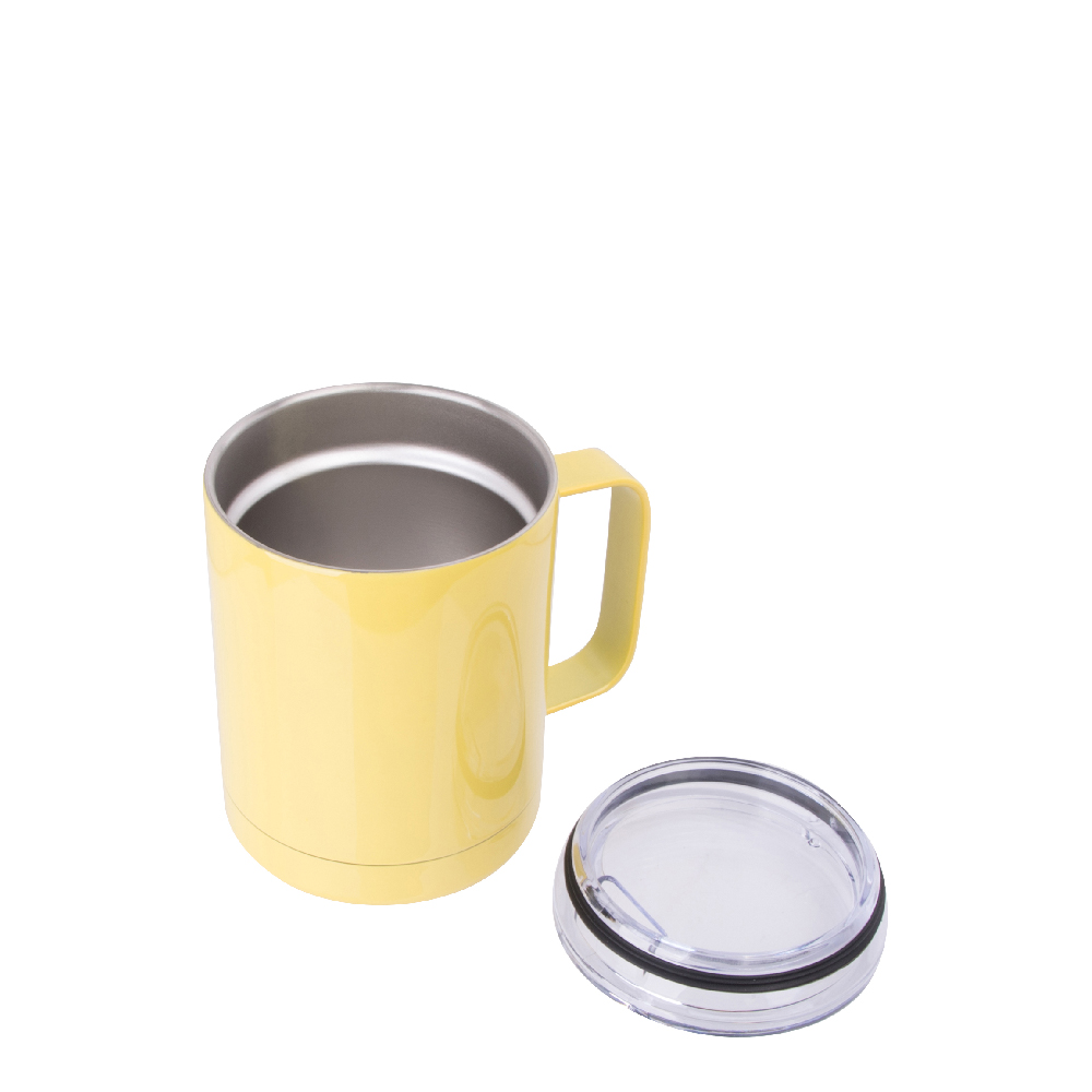 Glossy Mugs(10OZ,Sublimation Blank,Yellow)