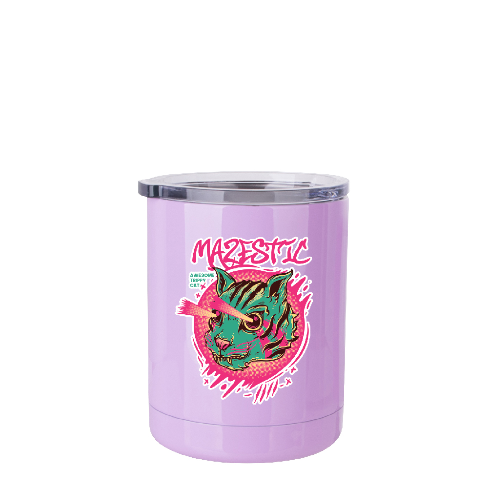Glossy Mugs(10OZ,Sublimation Blank,Purple)