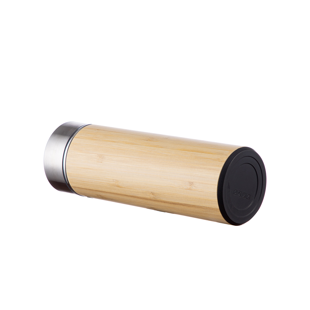 Bamboo Thermal Tumbler w/ SS Lid(12oz/360ml,Common Blank)