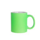 11oz Fluorescent Mug (Frosted, Orange, Yellow, Purple Red, Green)