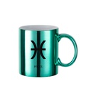 11oz Green Plated Ceramic Mug