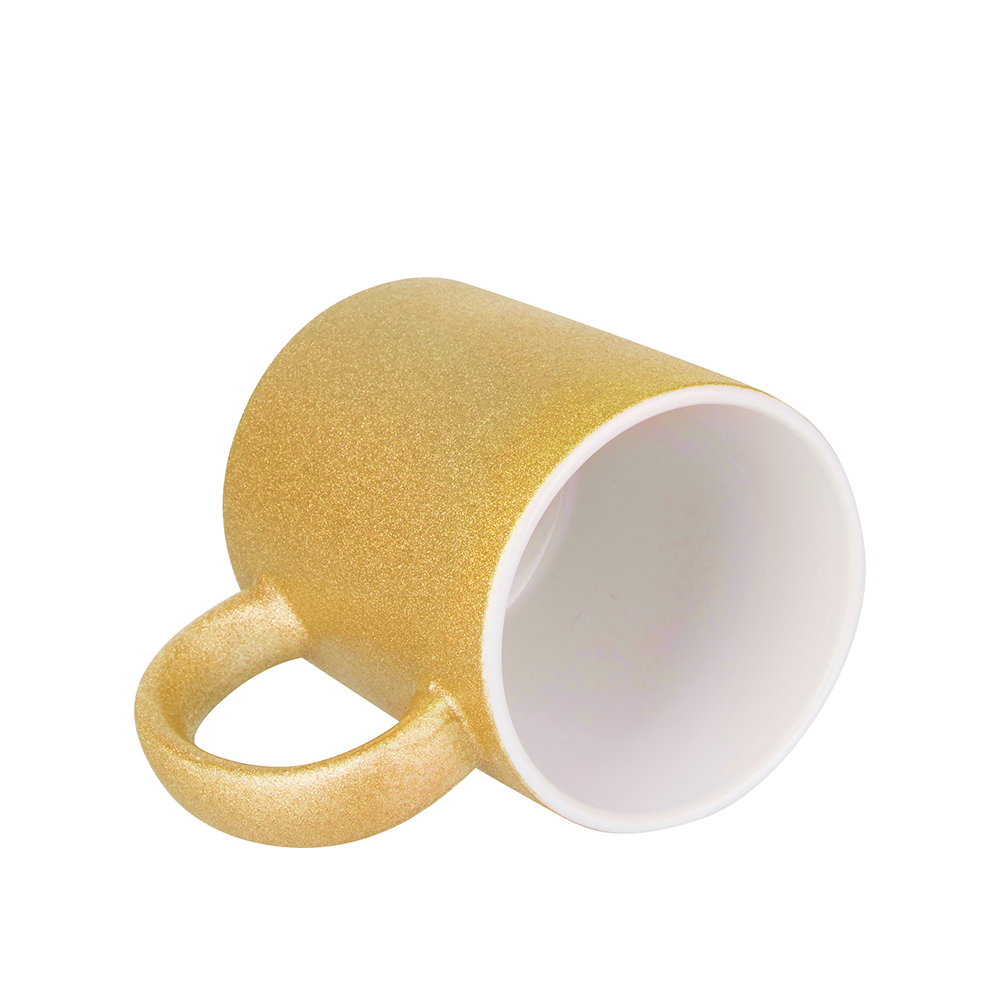 11oz/330ml Glitter Mug(Gold)
