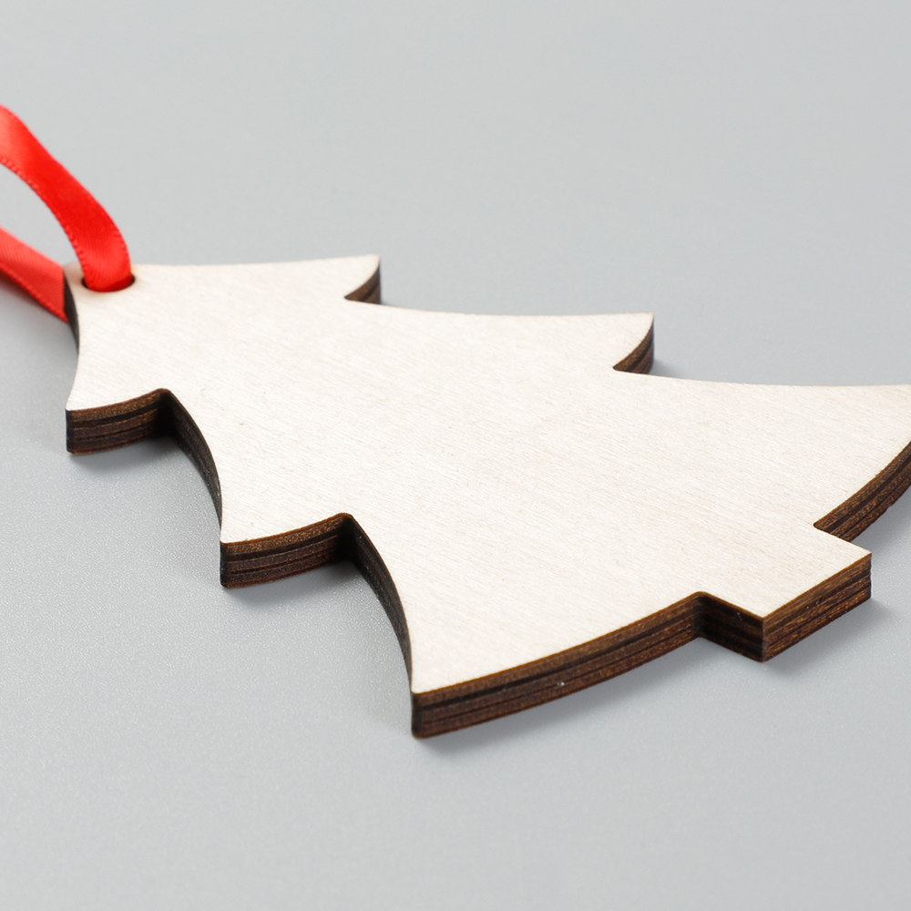 Sublimation Double-Sided Plywood Ornament